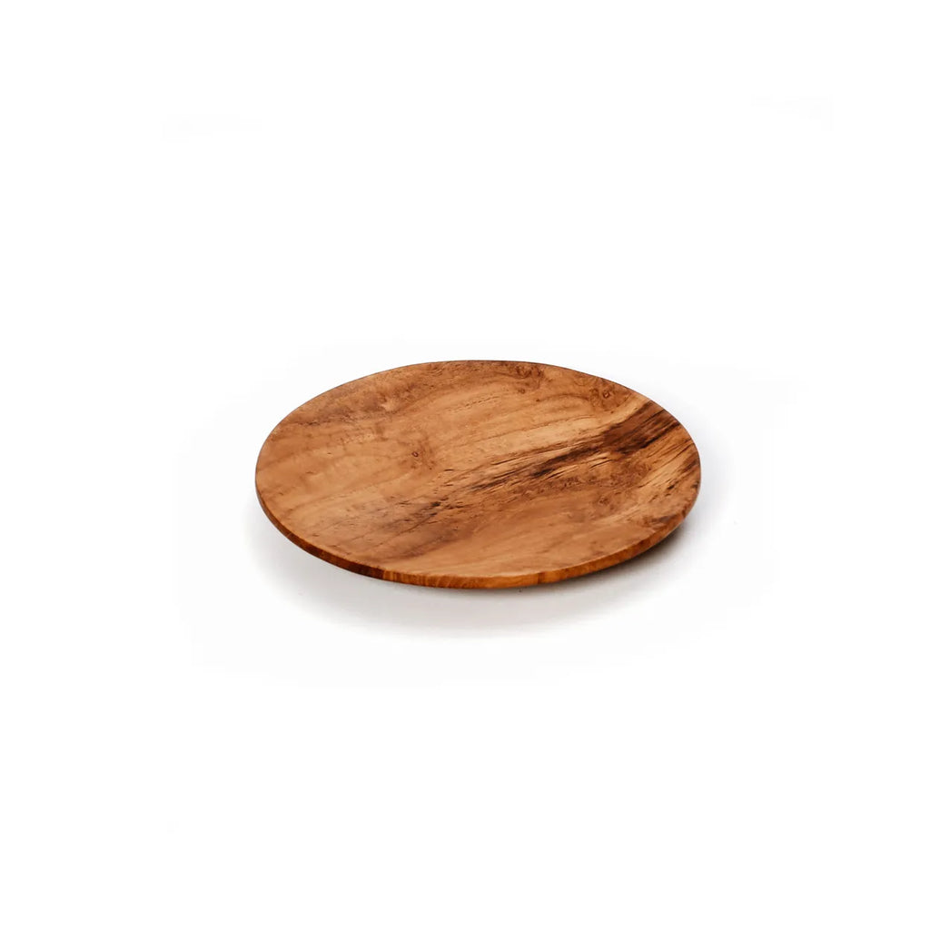 De Teak Root Rond Bord - XS